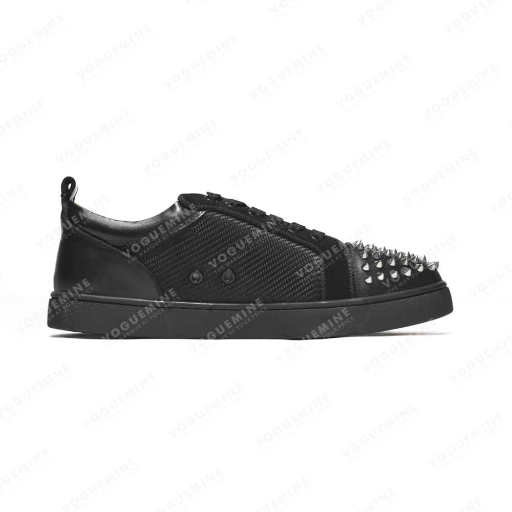 Christian Louboutin Spike Black Premium Sneakers-1
