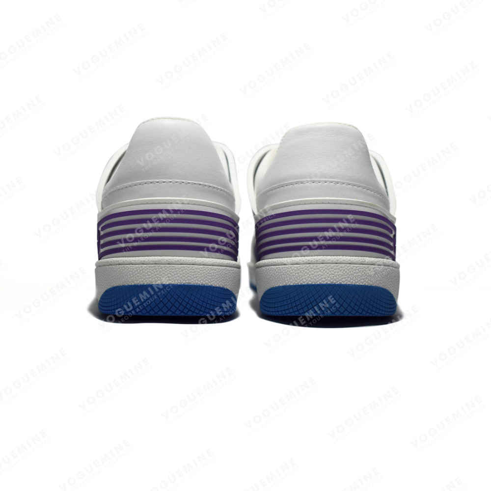 Gucci White & Blue Premium Quality Sneakers-4