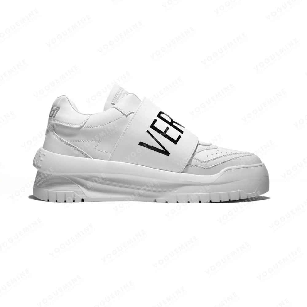 Versace White Premium Quality Sneakers-thumb-1