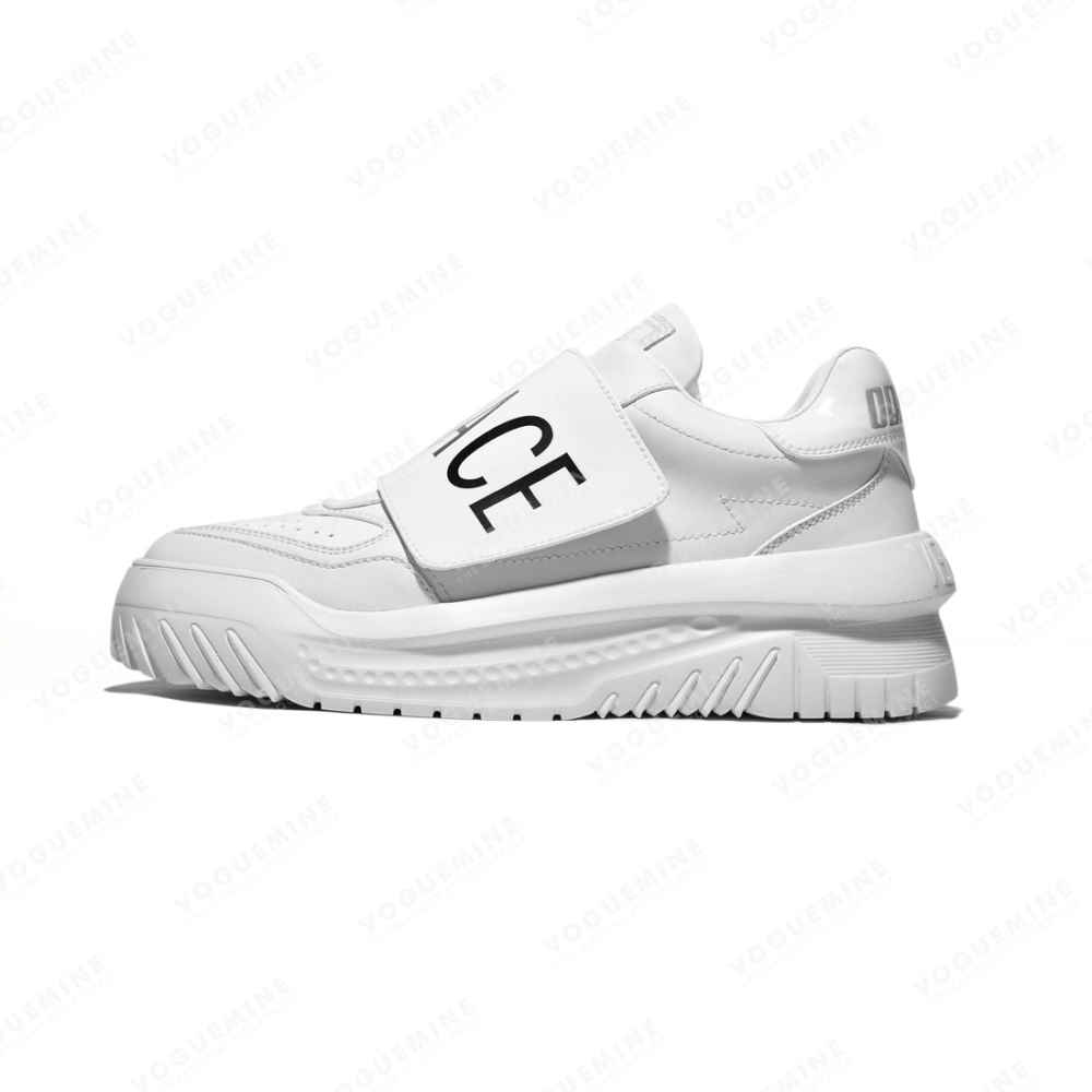Versace White Premium Quality Sneakers-thumb-0