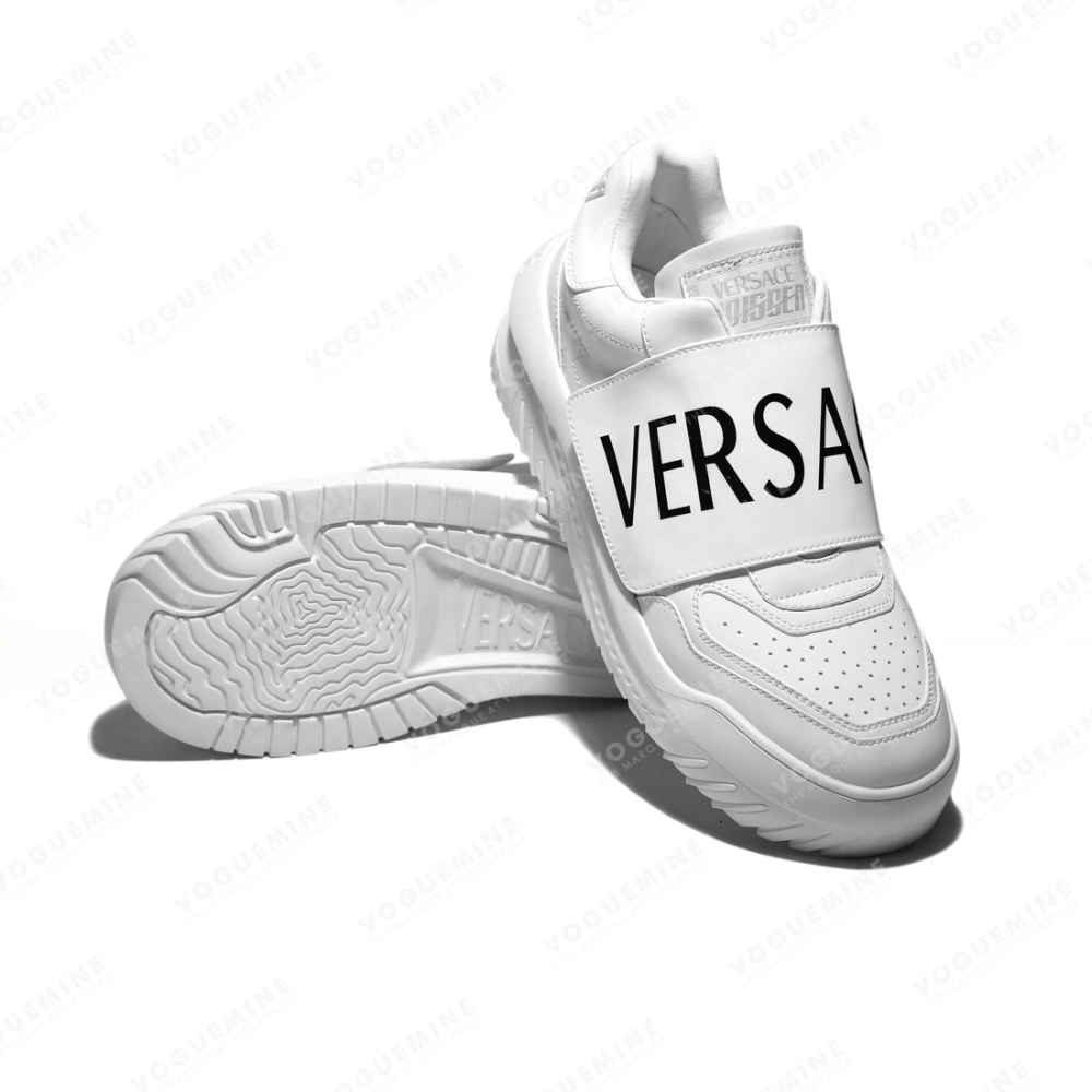 Versace White Premium Quality Sneakers-thumb-5