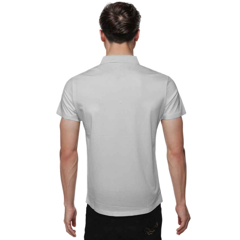 Burberry White Premium Quality Polo Tees-1