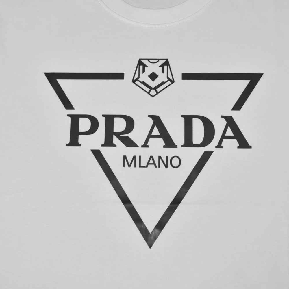 Prada Milano Print Premium Quality T-shirt-thumb-3