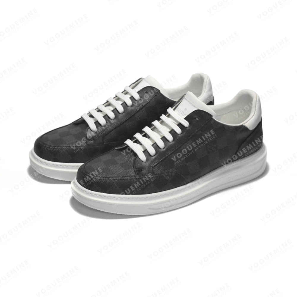 Louis Vuitton Black Premium Quality Sneakers-2