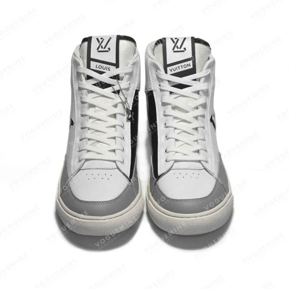 Louis Vuitton White Premium Quality Sneakers-3