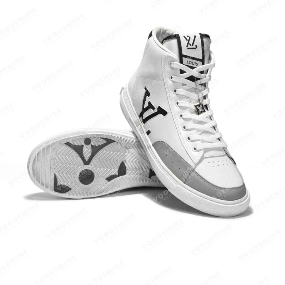 Louis Vuitton White Premium Quality Sneakers-5