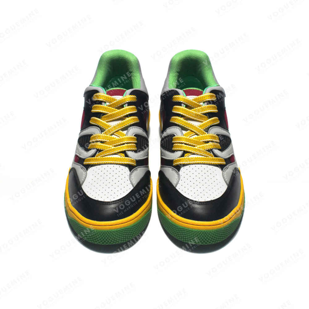 Gucci Green & Black Premium Quality Sneakers-3