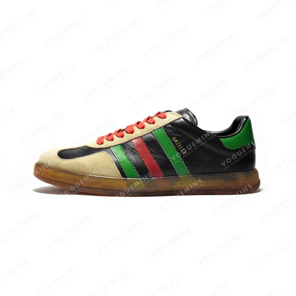 Gucci Red & Black Premium Quality Sneakers-thumb-0