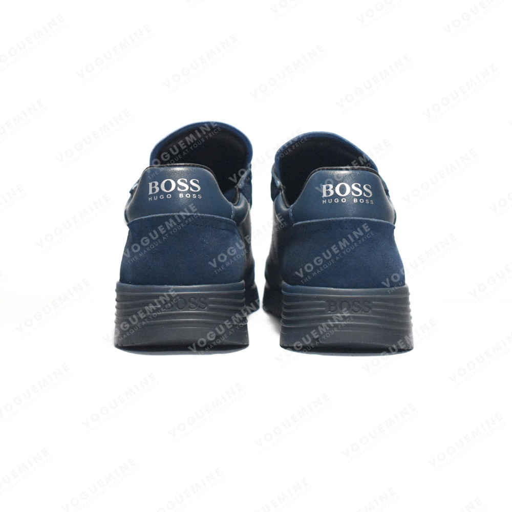 Boss Blue Premium Quality Sneakers-4