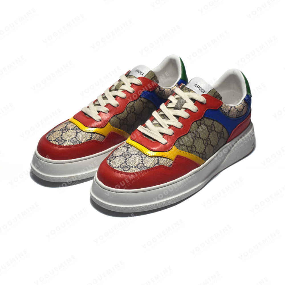 Gucci Red Premium Quality Sneakers-2
