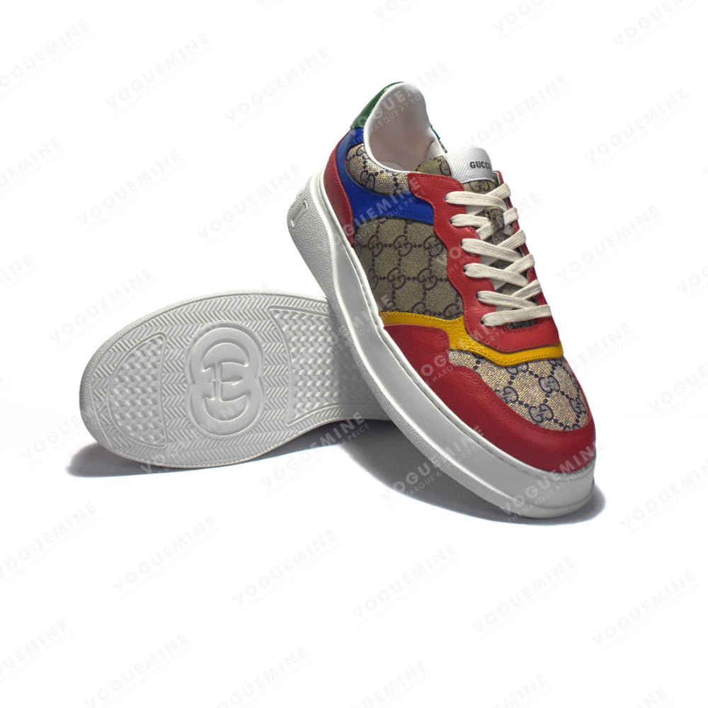 Gucci Red Premium Quality Sneakers-5