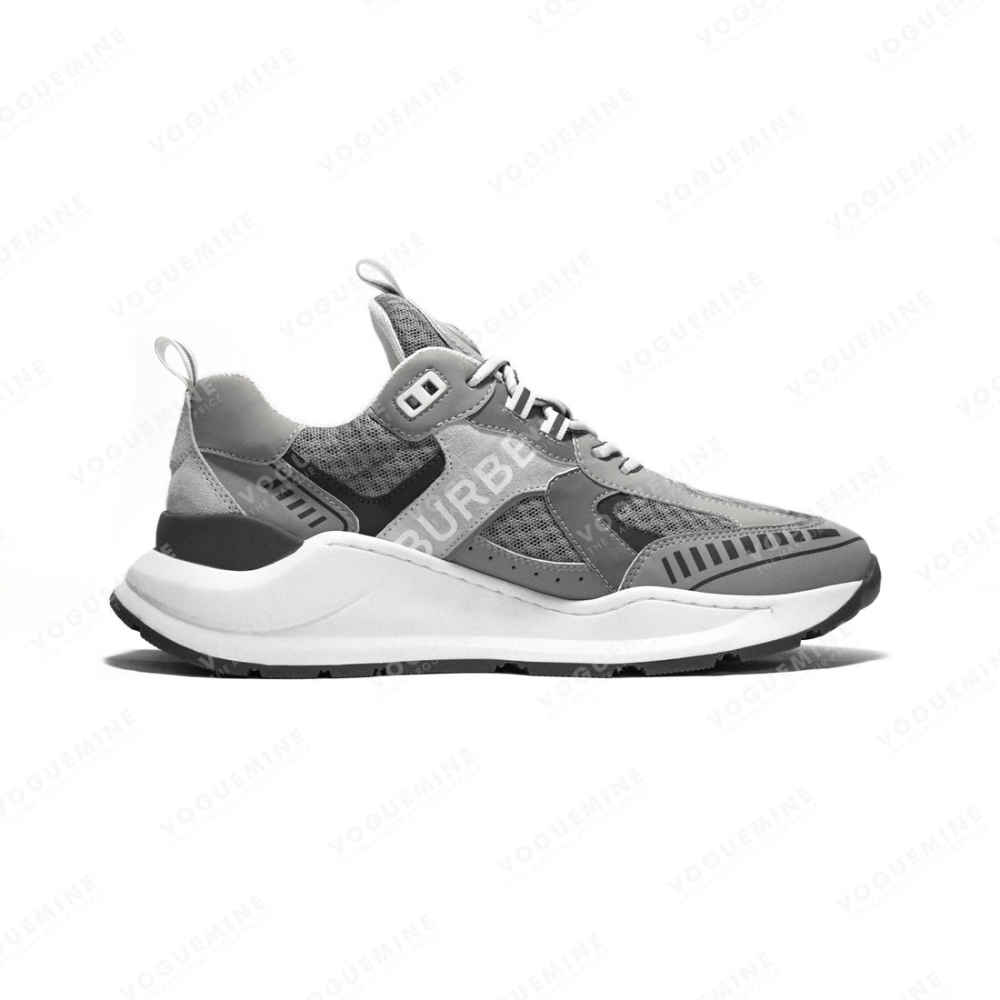 Burberry Grey Premium Quality Sneakers-1