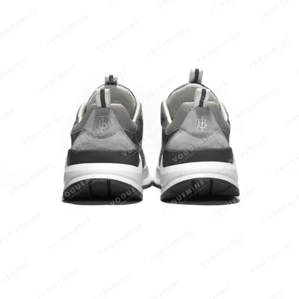 Burberry Grey Premium Quality Sneakers-3
