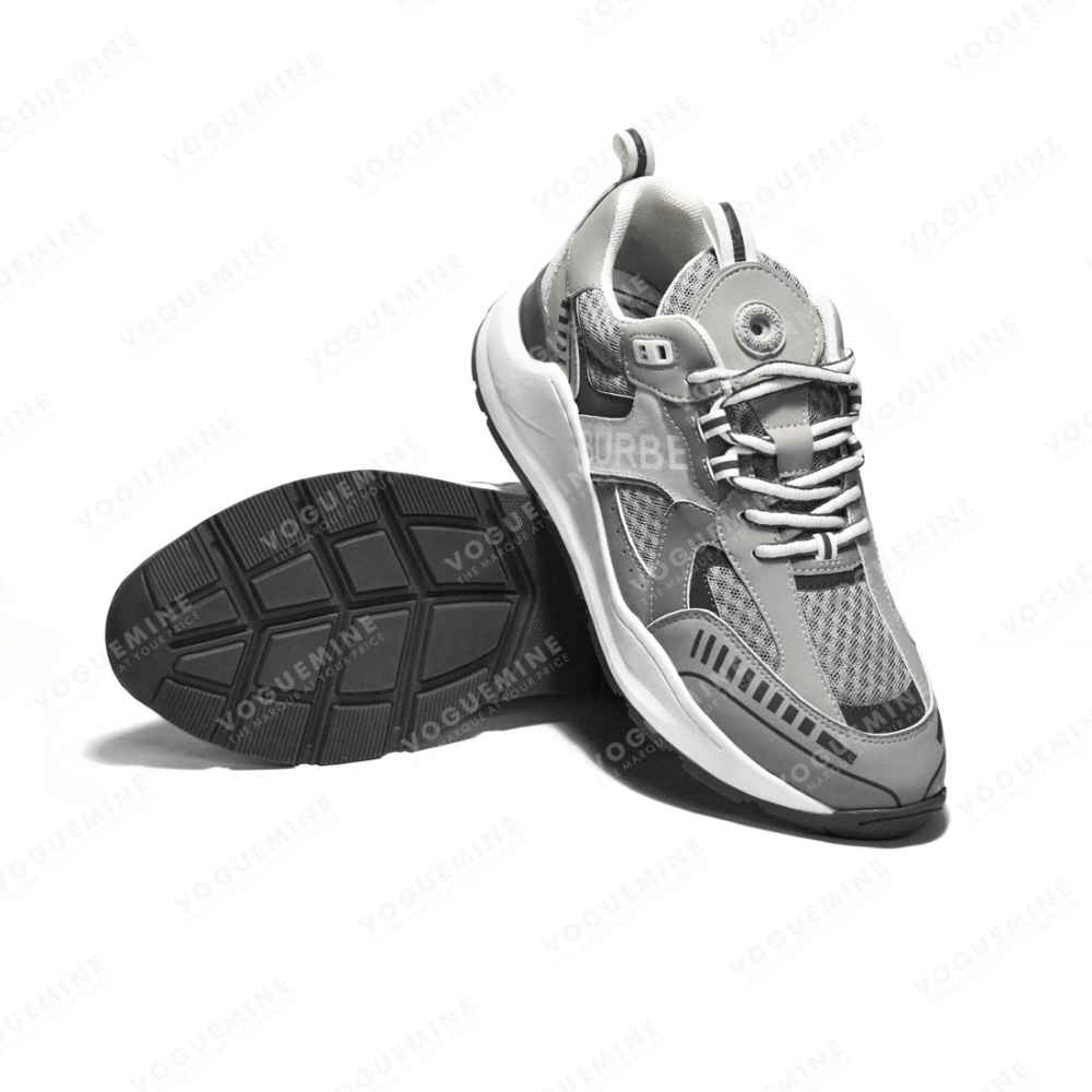 Burberry Grey Premium Quality Sneakers-4