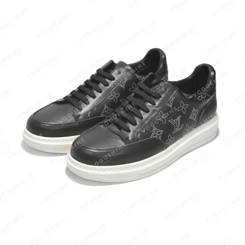 Louis Vuitton Black Premium Quality Sneakers-2