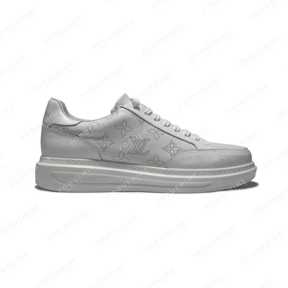Louis Vuitton White Premium Quality Sneakers-thumb-1