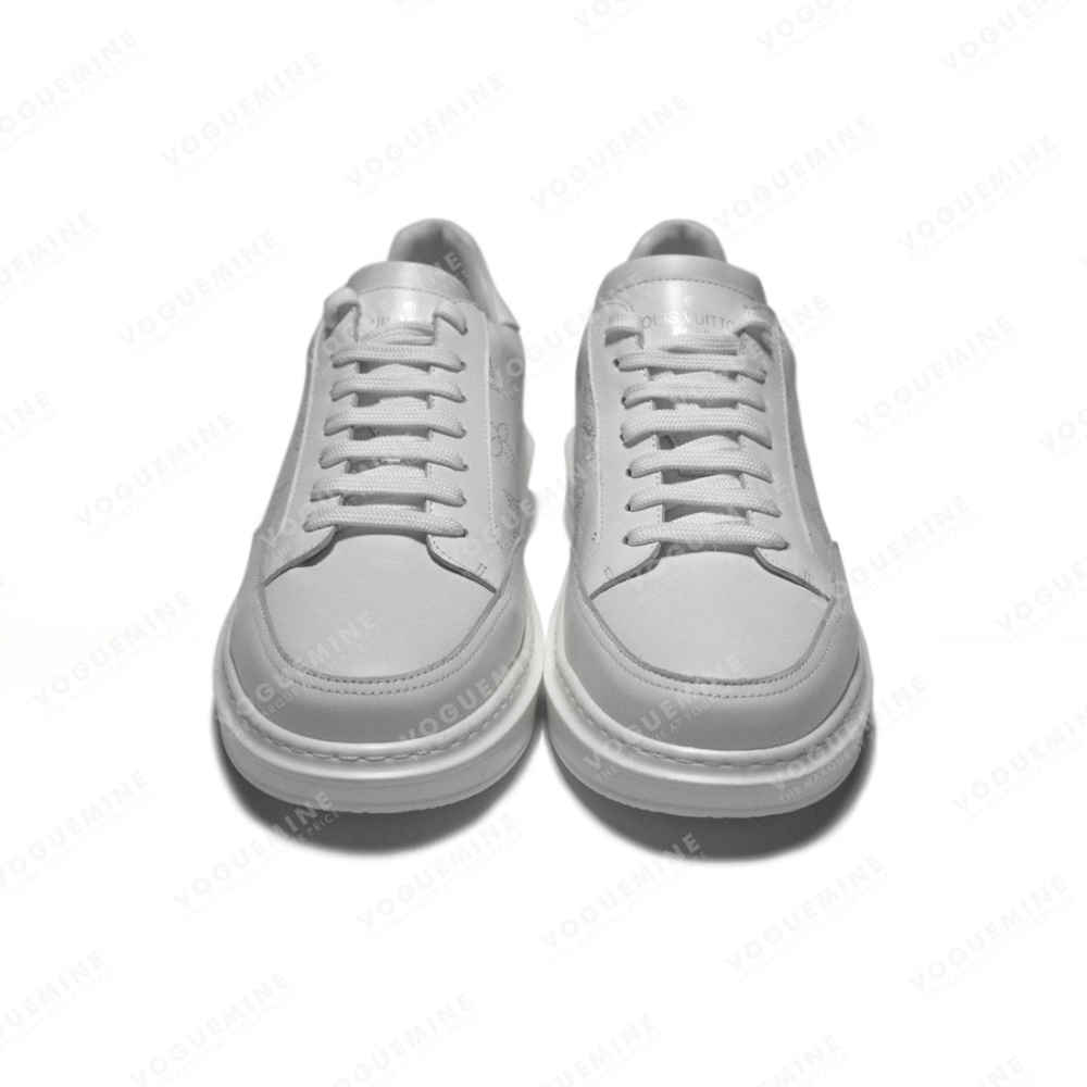 Louis Vuitton White Premium Quality Sneakers-thumb-3