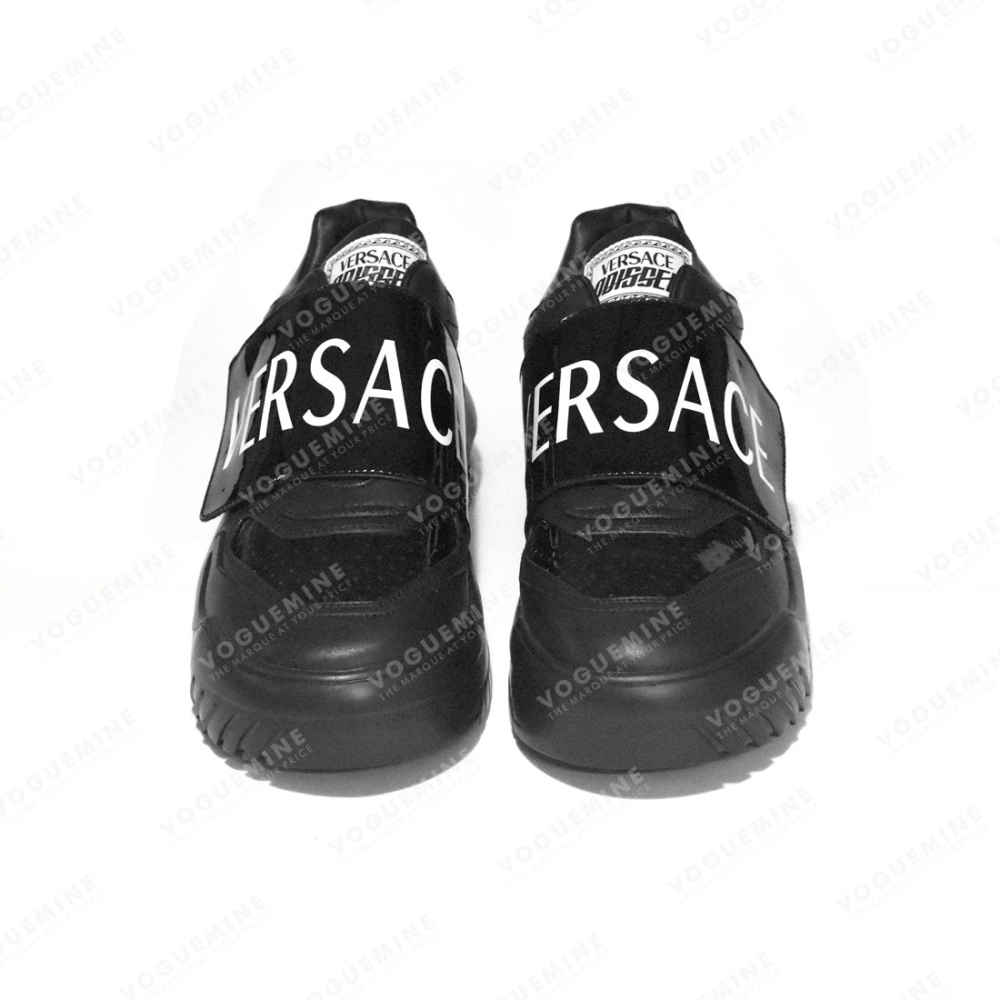 Versace Black Premium Quality Sneakers-3