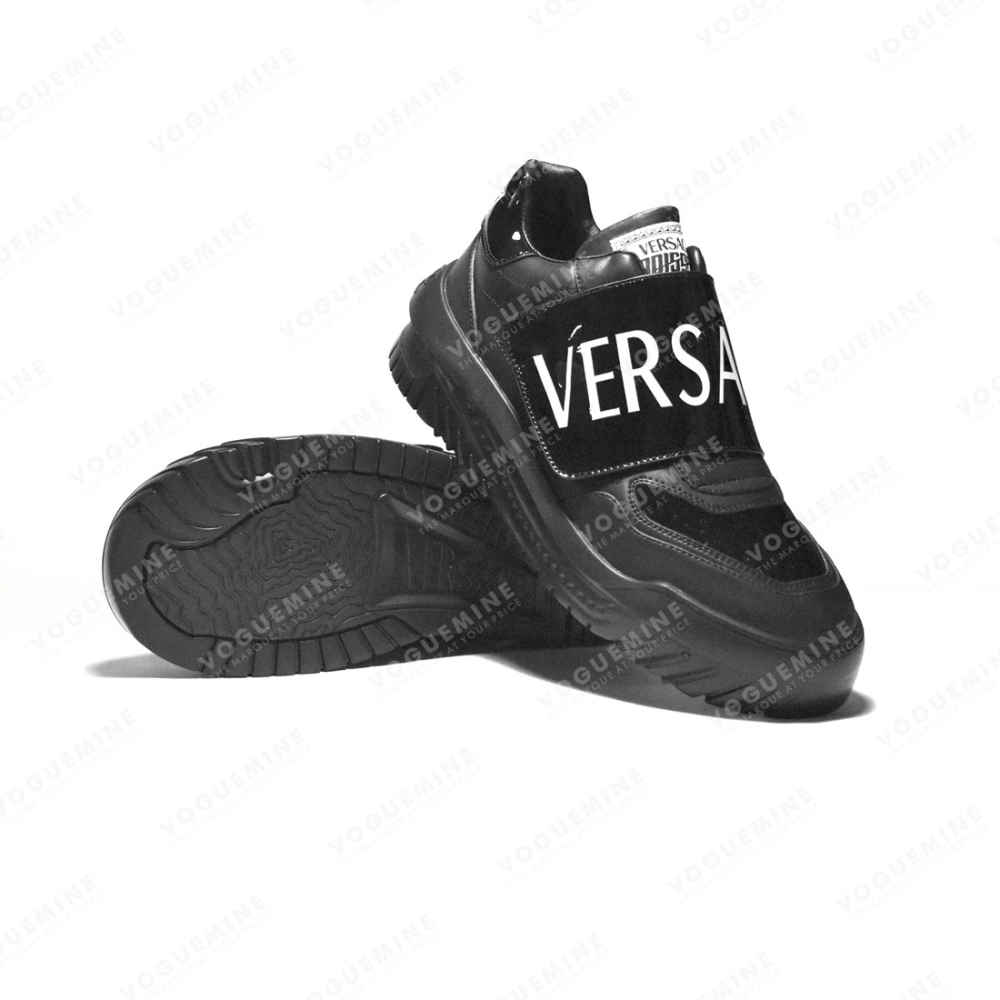 Versace Black Premium Quality Sneakers-5
