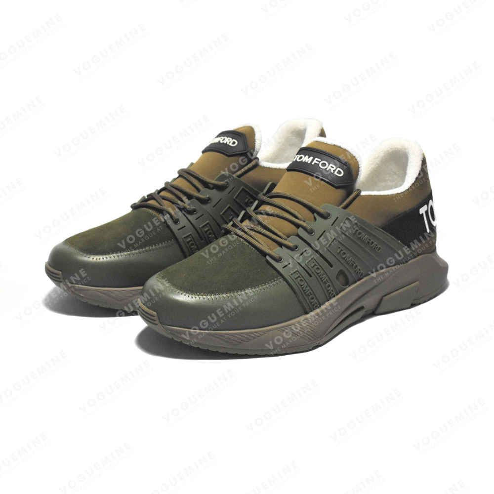 Tom Ford Green Premium Quality Sneakers-2