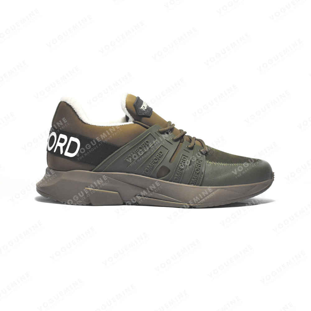 Tom Ford Green Premium Quality Sneakers-1