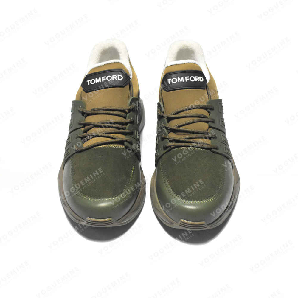 Tom Ford Green Premium Quality Sneakers-3