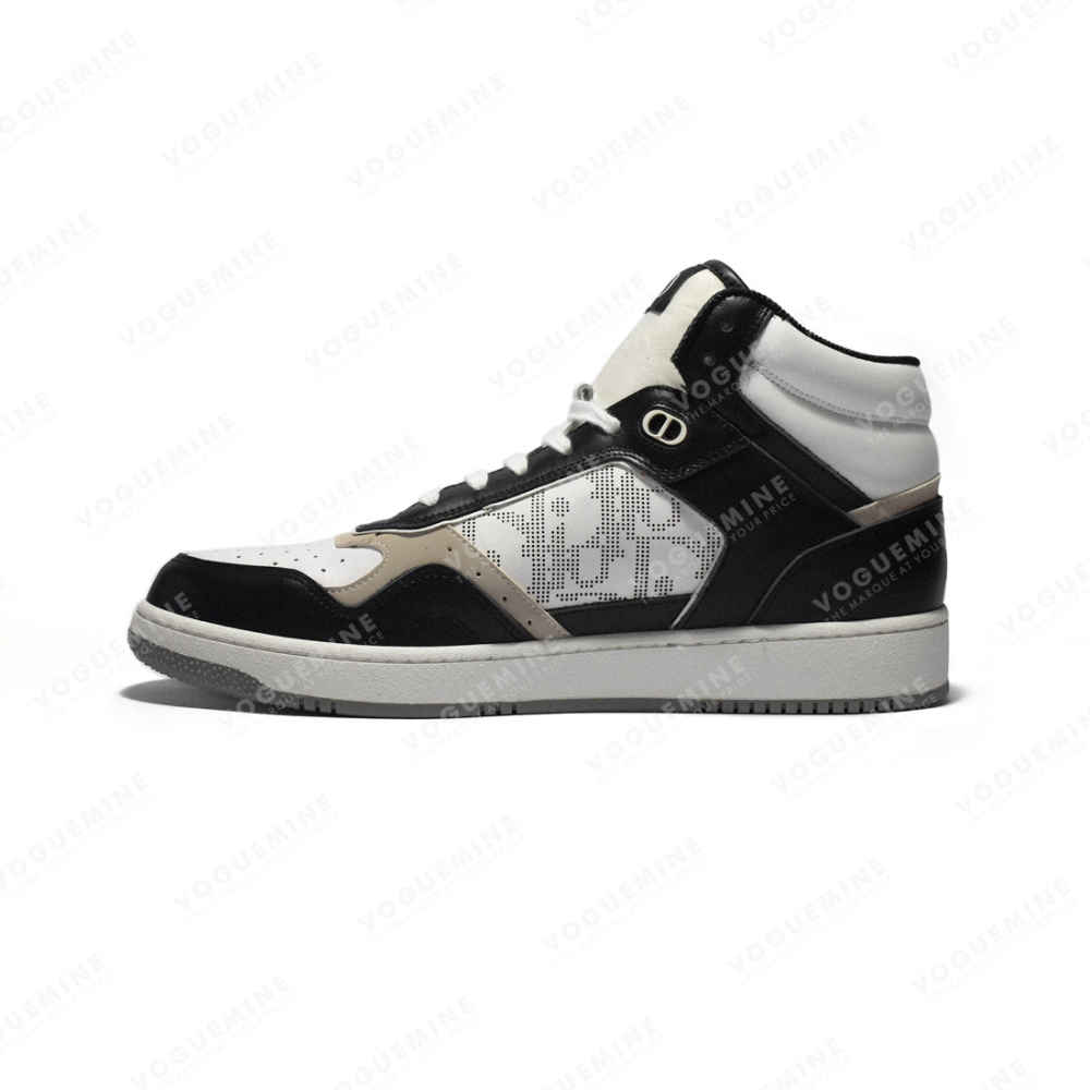 Dior Black & White Premium Quality Sneakers-thumb-0