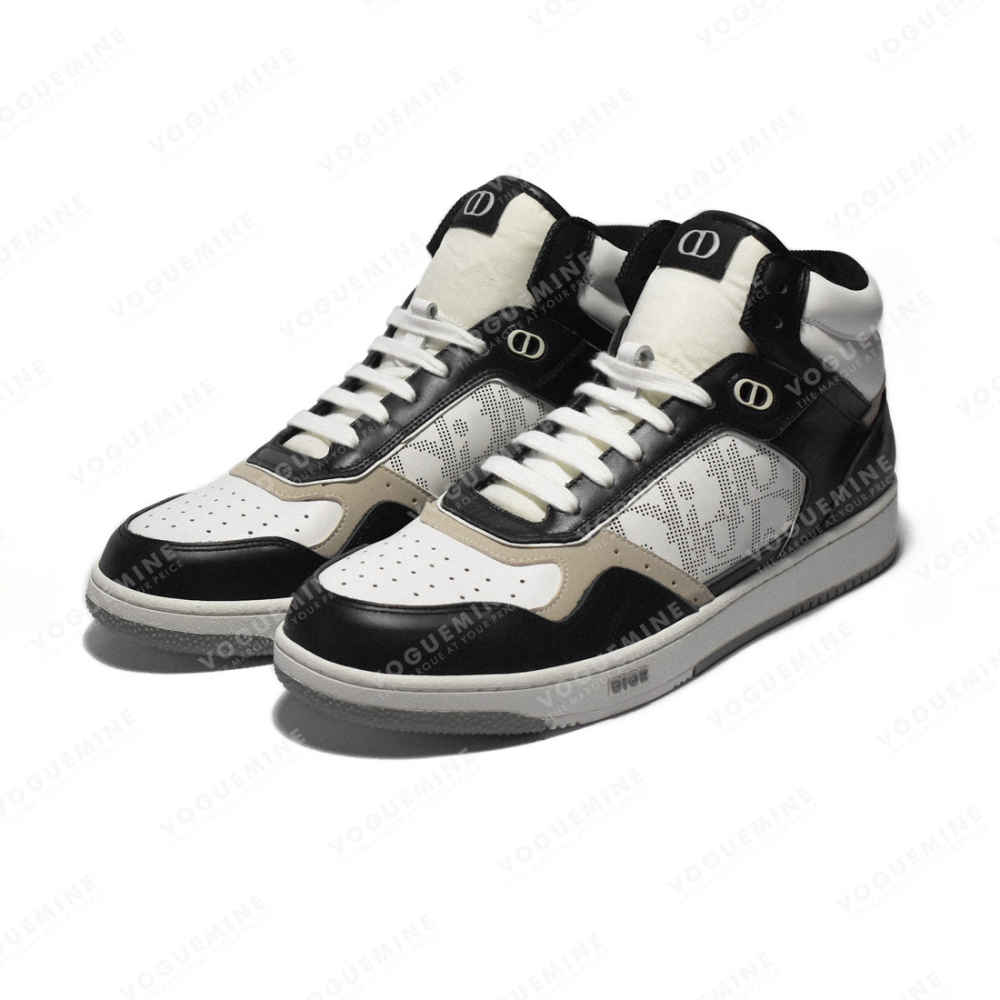 Dior Black & White Premium Quality Sneakers-thumb-2