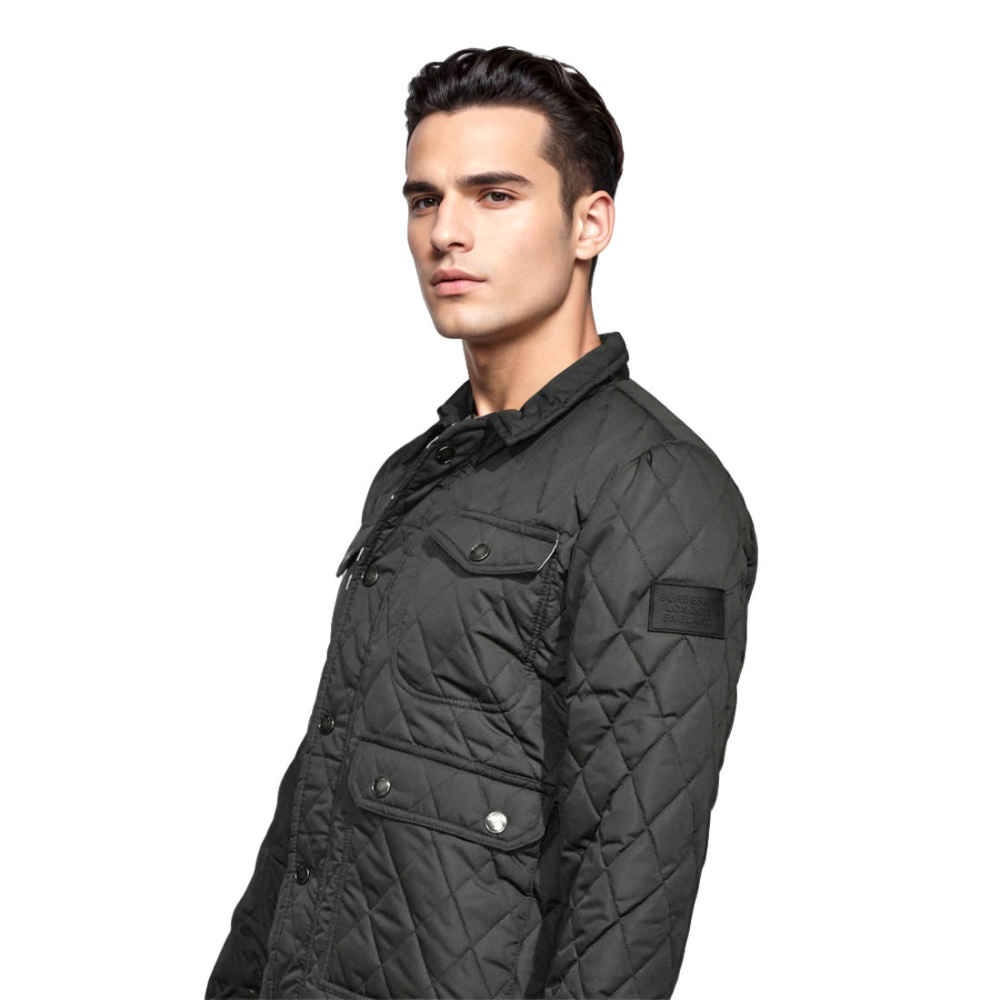 Burberry Black Premium Quality Jacket-thumb-0
