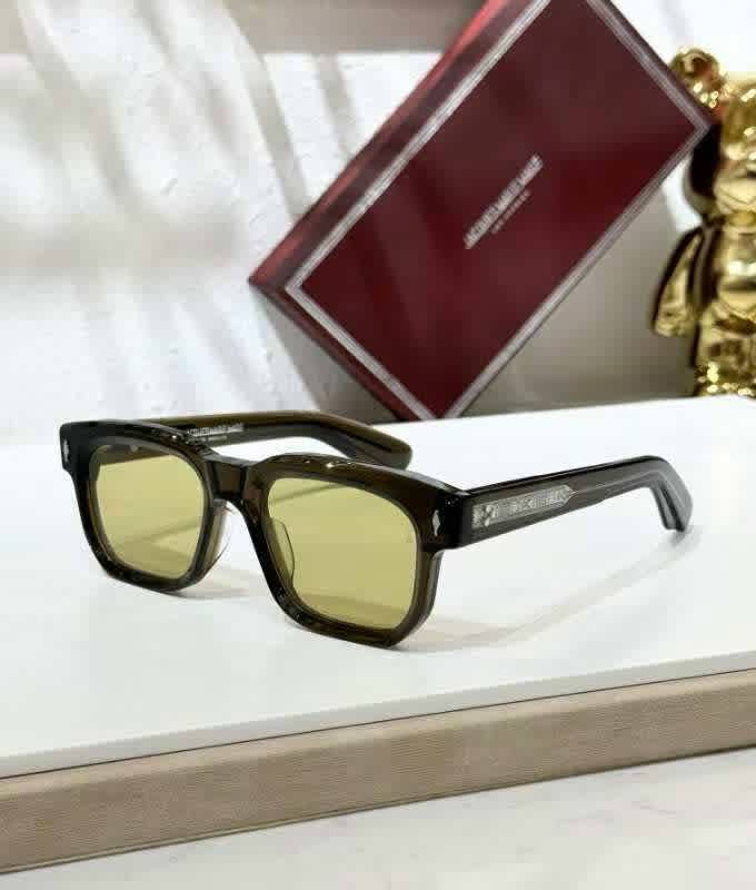 Jacques Marie Mage Brown Luxury Sunglasses-thumb-0