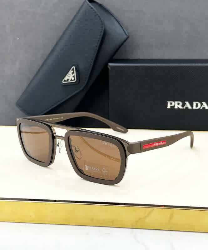 Prada Brown Luxury Sunglasses-thumb-0