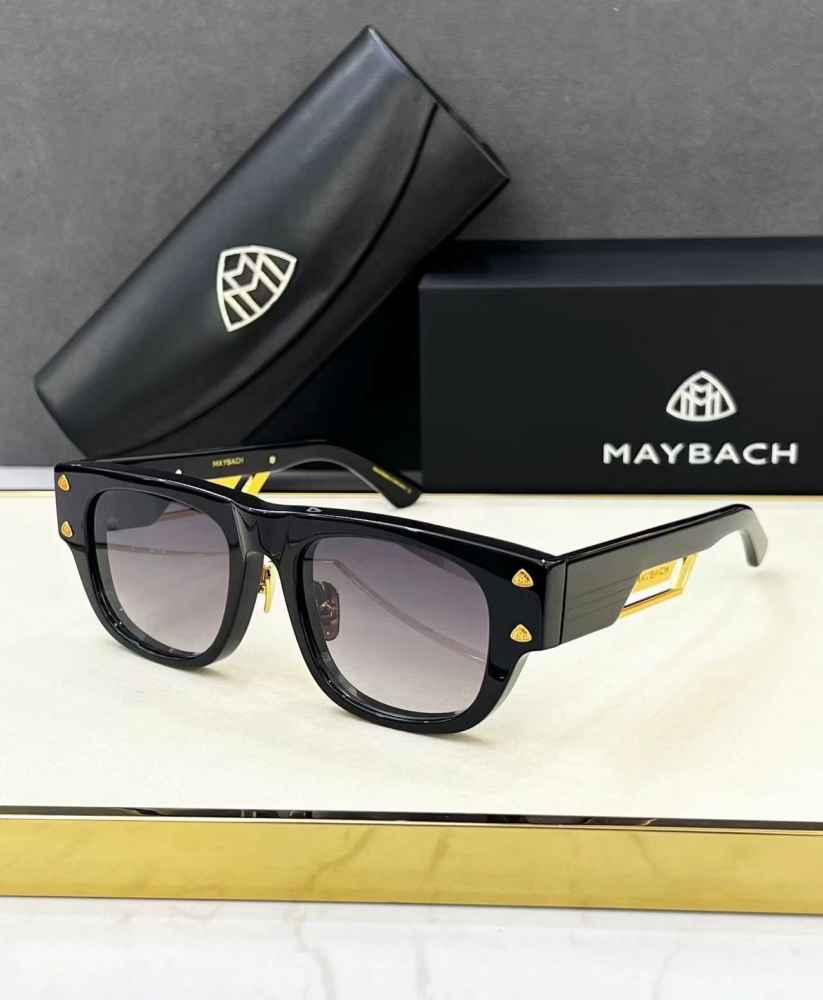 Maybach Black & Golden Luxury Sunglasses-thumb-0