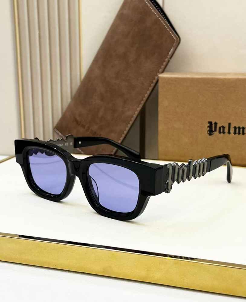 Palm Angels Blue Luxury Sunglasses-thumb-0