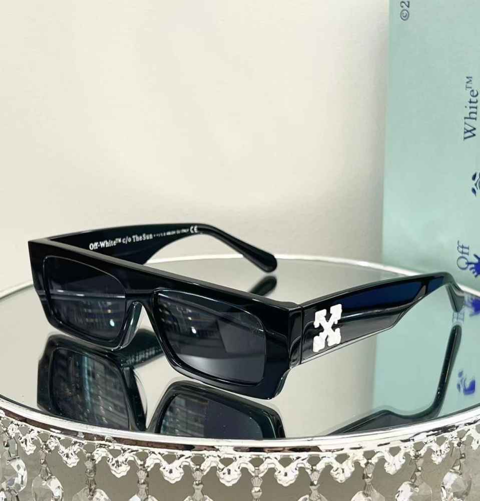 Off-White Black Luxury Sunglasses-thumb-0