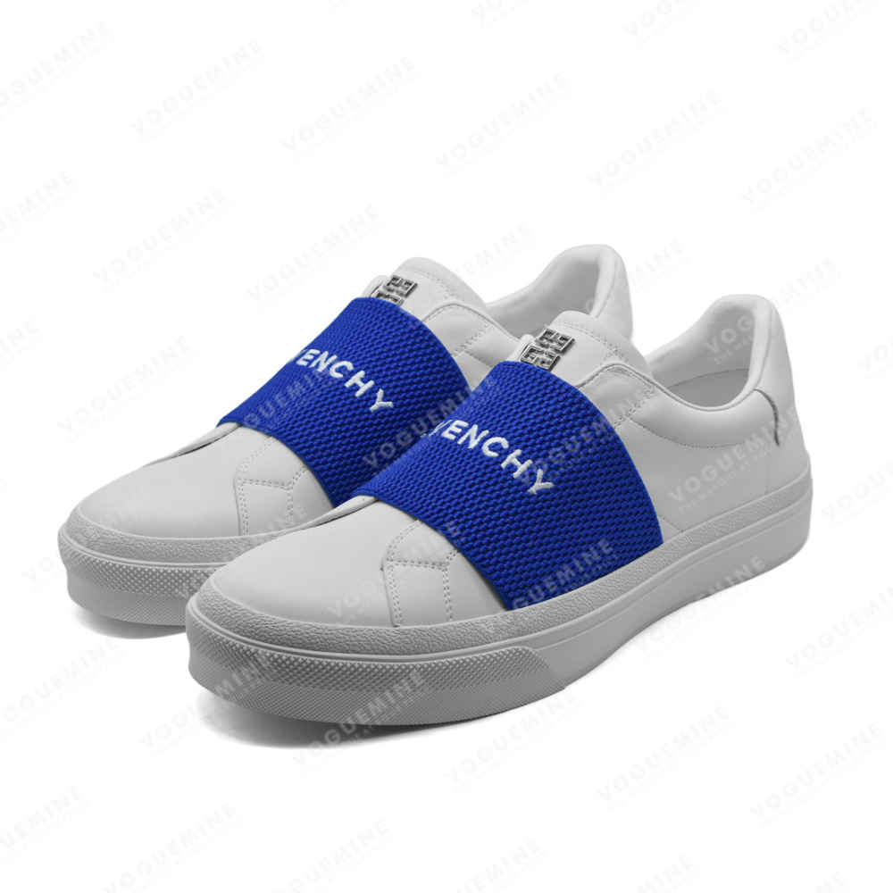 Givenchy White Blue Premium Quality Sneakers-2