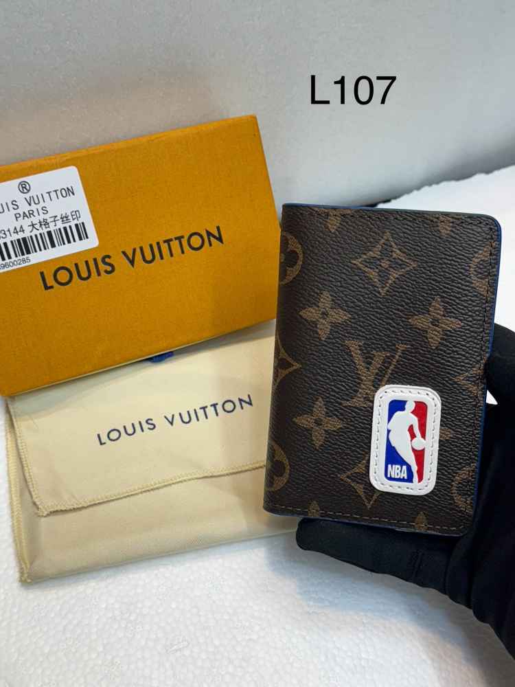 Louis Vuitton Brown Premium Pocket Organiser Wallet-thumb-0