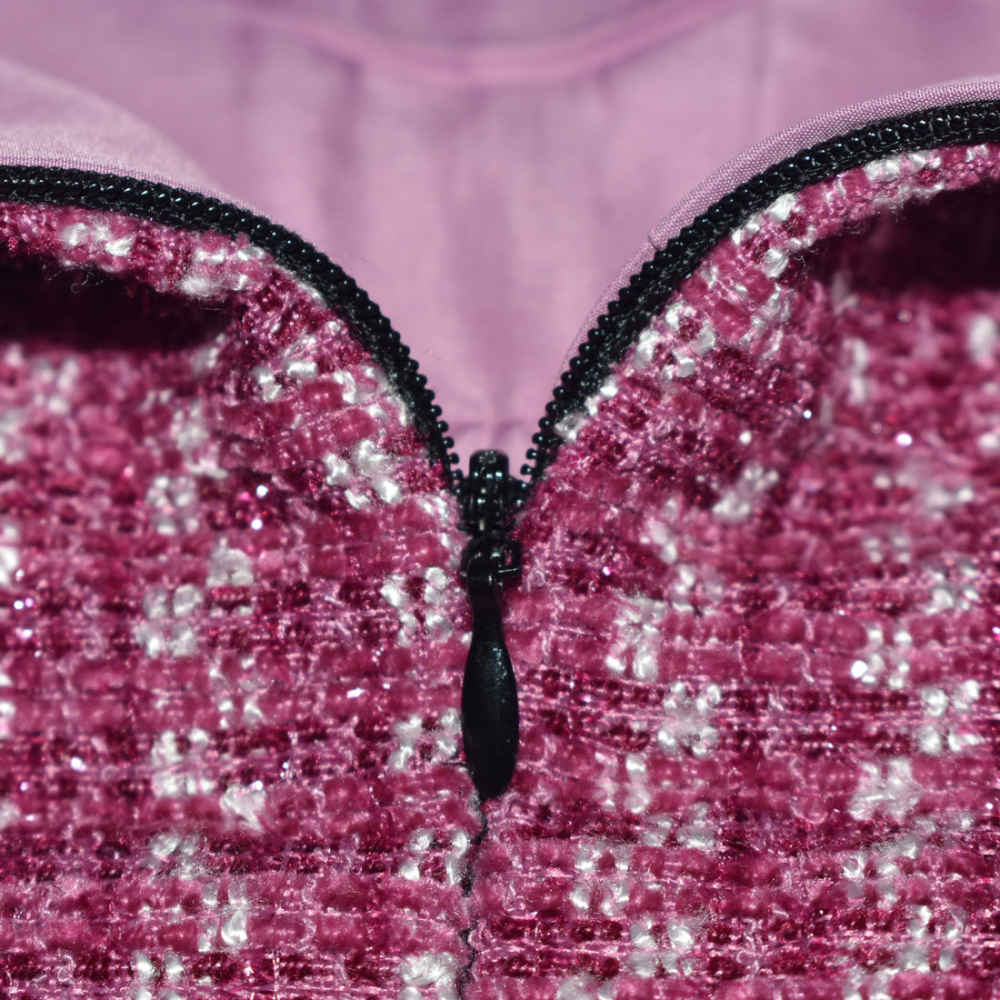 Chanel Pink High End Quality Girl's Kids Dresses-2