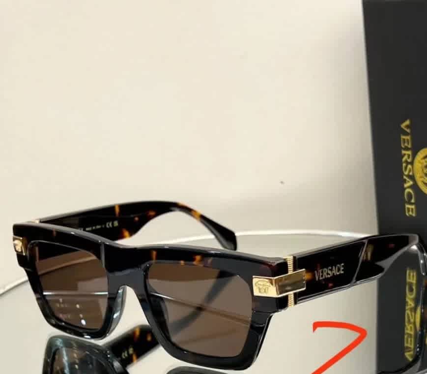 Versace Brown Luxury Sunglasses-thumb-0