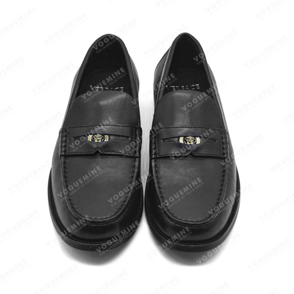 Versace Black Premium Quality Loafers-4