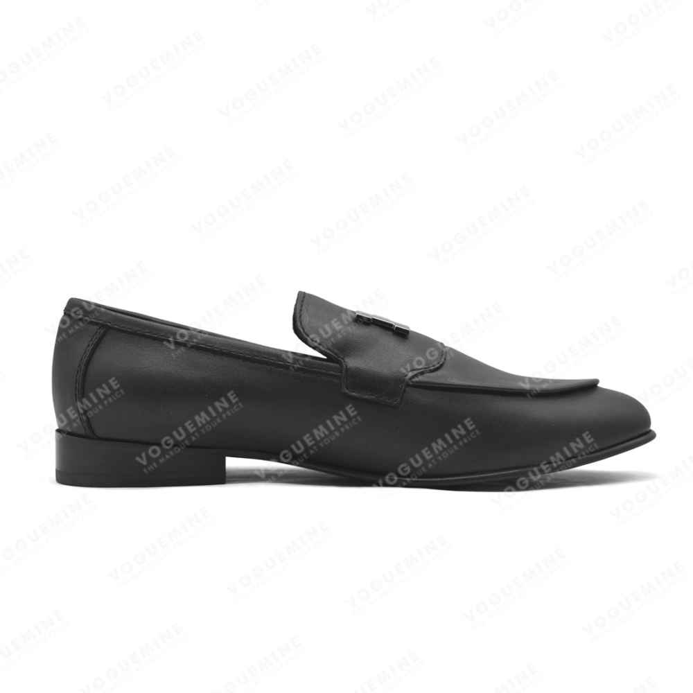 Hermes Black Premium Quality Loafers-thumb-2