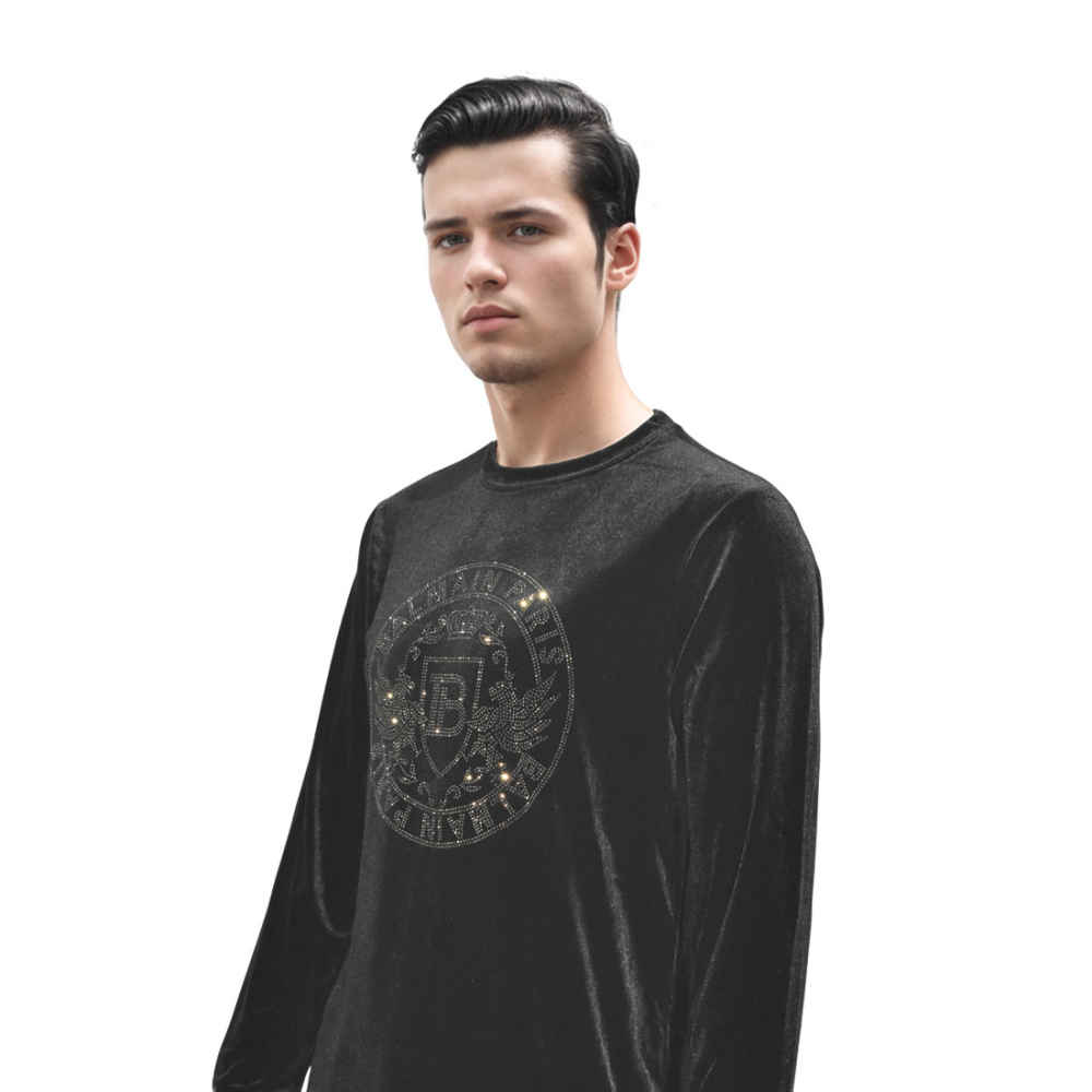 Balmain High End Quality Velvet Premium Sweatshirt-thumb-0