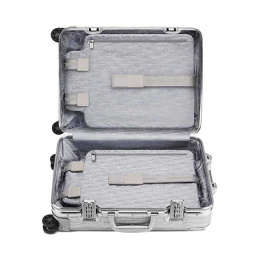Dior & Rimowa Grey Premium Cabin Trolley Bag-thumb-1
