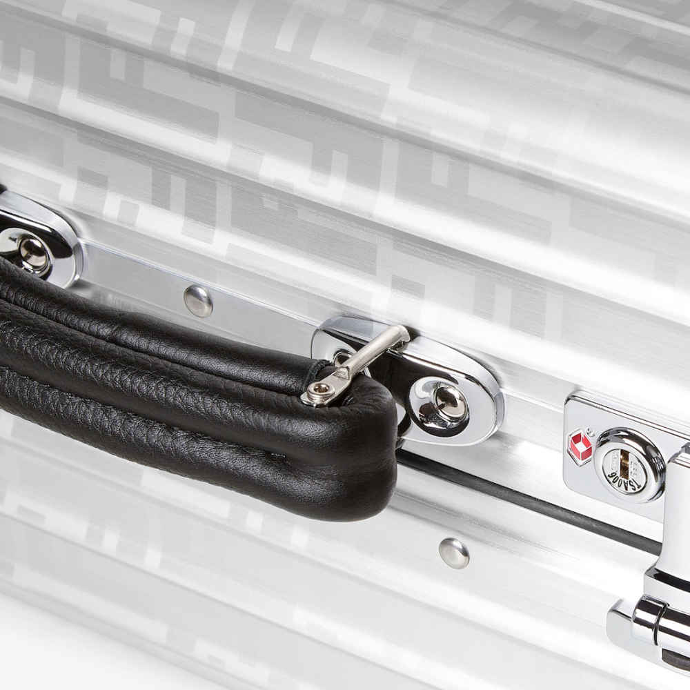 Fendi & Rimowa Grey Premium Cabin Trolley Bag-thumb-4