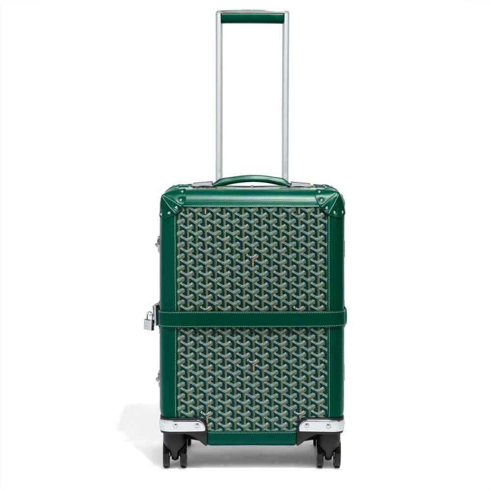 Goyard Green Premium Trolley Bag-thumb-1