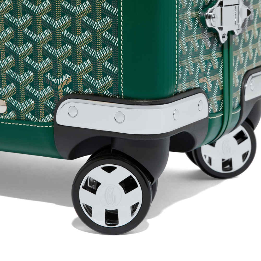 Goyard Green Premium Trolley Bag-thumb-5