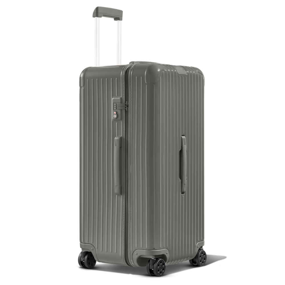 Rimowa Dark Grey Premium Trunk Plus Trolley Bag-1