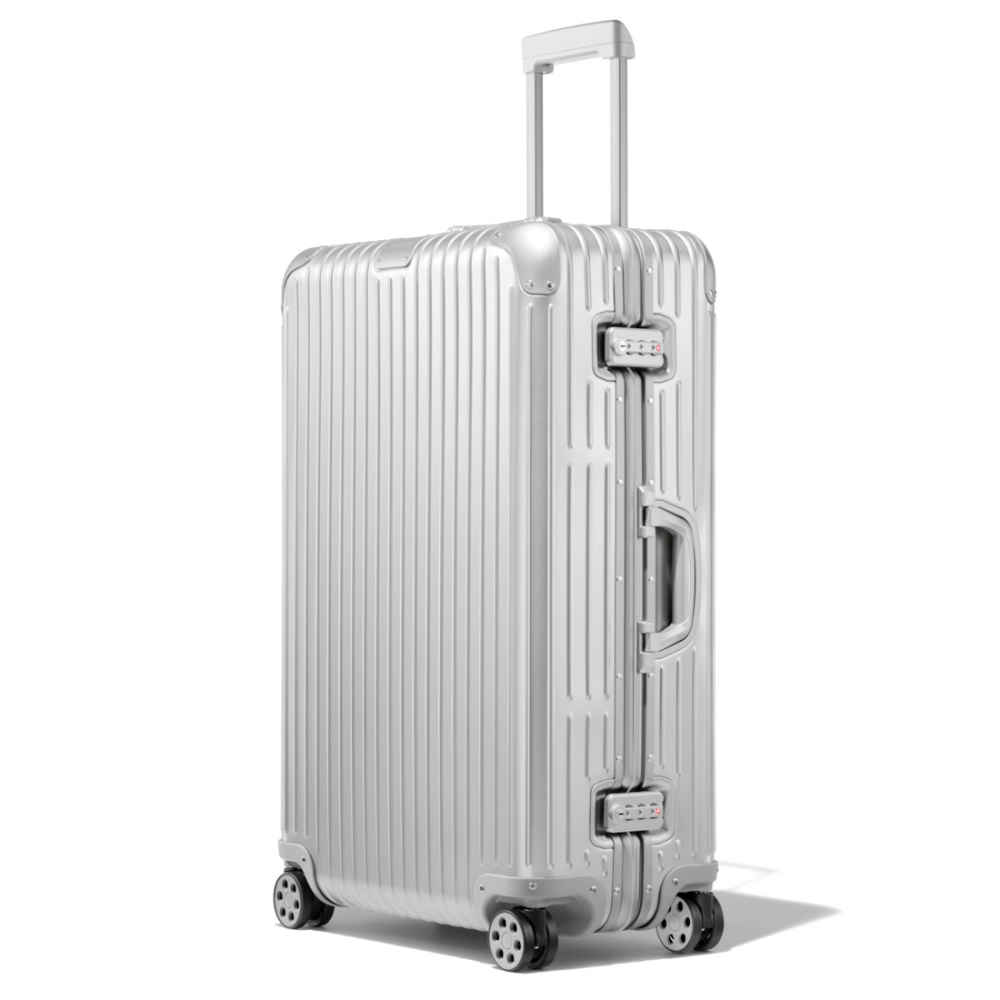 Rimowa Silver Premium Check-In Medium Trolley Bag-thumb-1