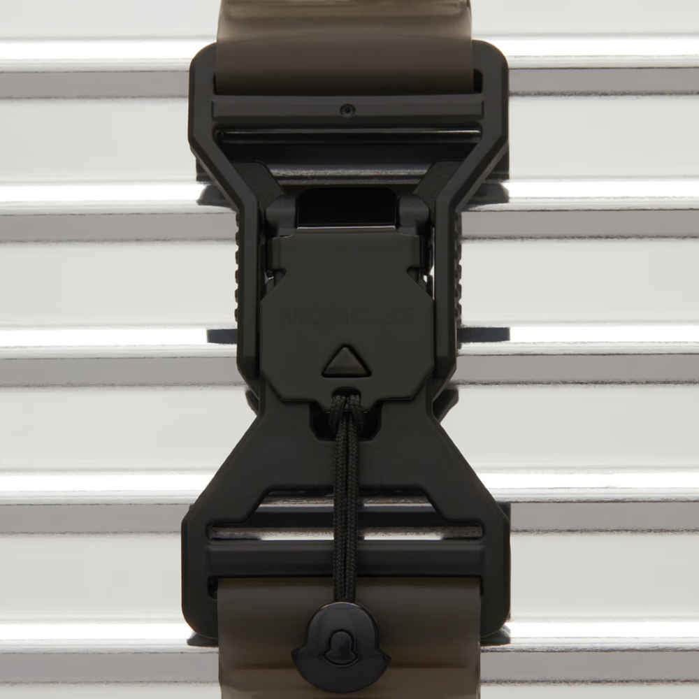 Moncler & Rimowa Silver Premium Cabin Trolley Bag-6