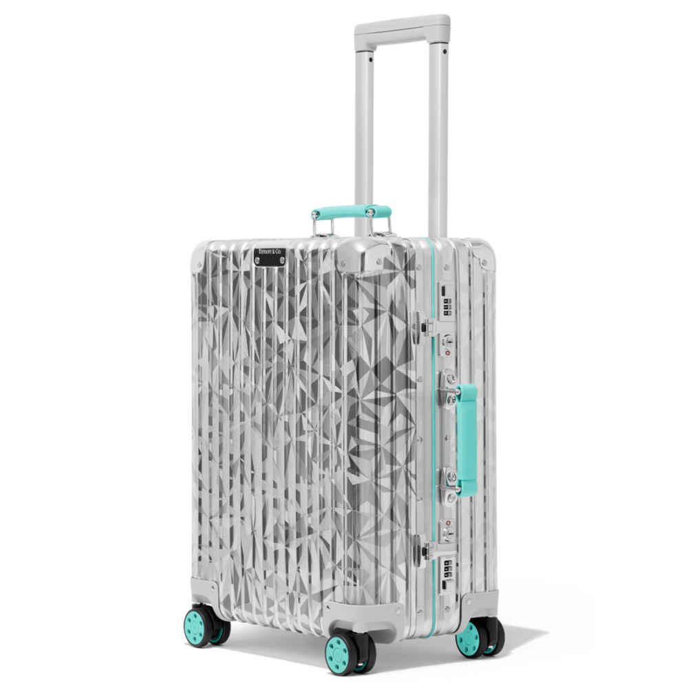 Rimowa Tiffany Silver Premium Cabin Trolley Bag-1