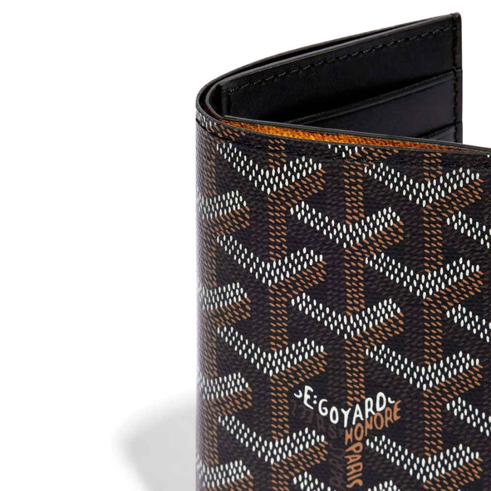 Goyard Black Premium Quality Pocket Organiser Wallet-2